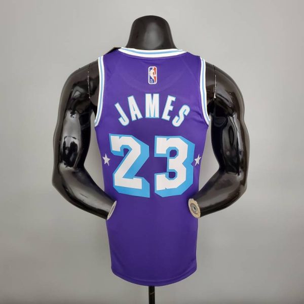Camiseta Los Ángeles Lakers “75th Anniversary” City Edition Purple