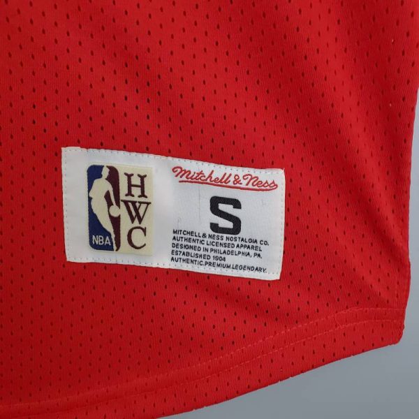 Camiseta Mitchellness Bulls Red N°. 33 Pippen Retro Mesh