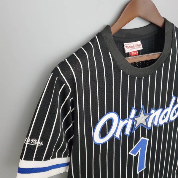 Camiseta Mitchellness Magic Black N°. 1 McGrady Retro Mesh