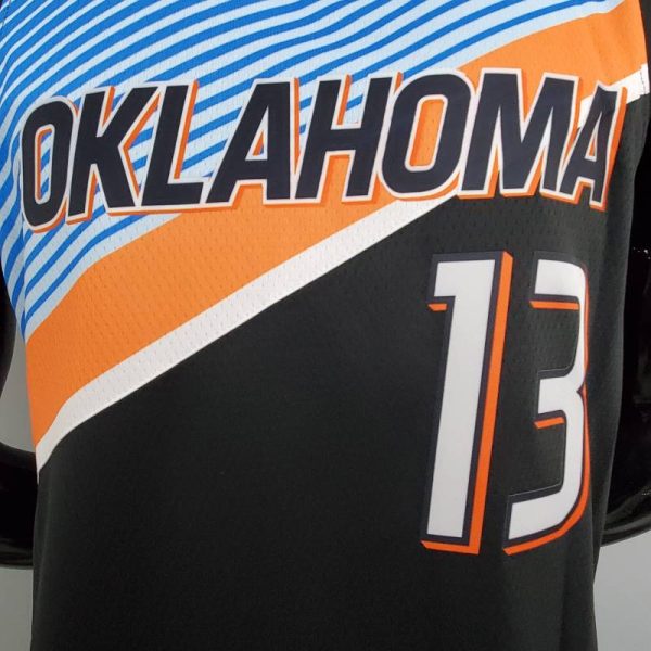 Camiseta Oklahoma City Thunder Edition Black