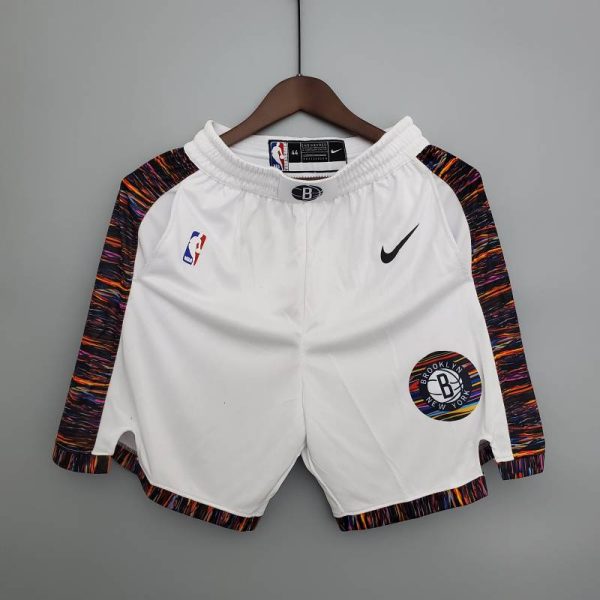 Pantalón corto Brooklyn Nets version White