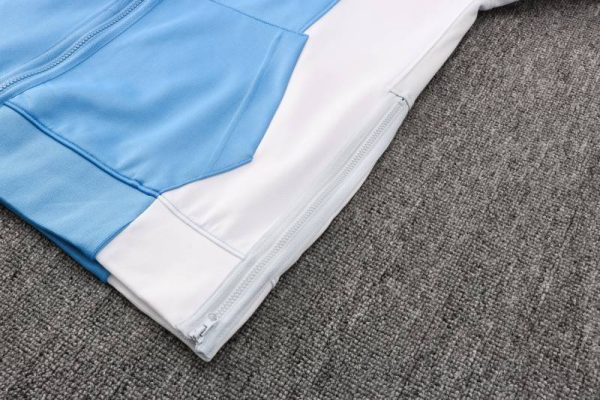 Cierre costado Chandal Lakers azul claro con capucha