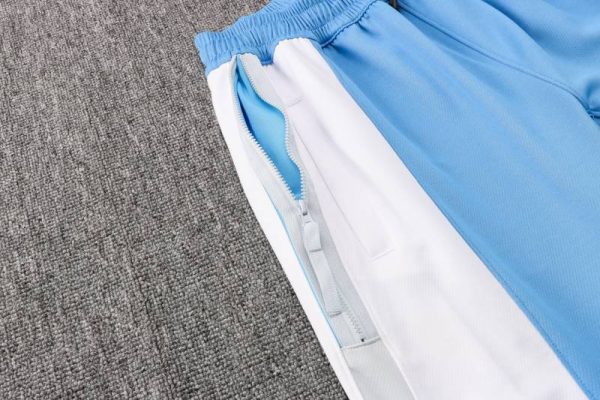 Cierre de bolisllo de pantalon Chandal Lakers azul claro con capucha
