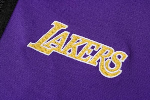 Logo Lakers amarillo chandal lakers morado con capucha