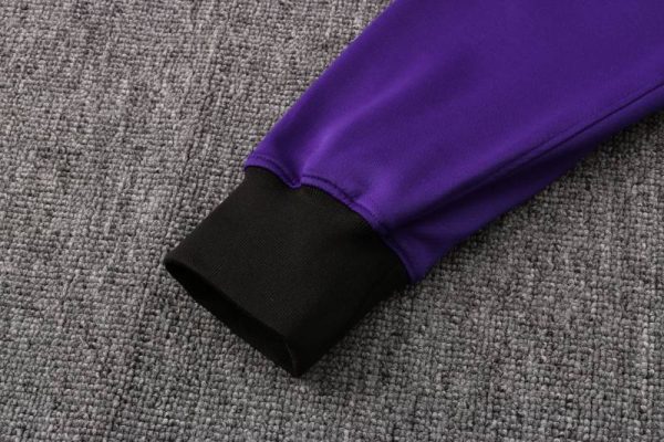 Manga chandal lakers morado con capucha