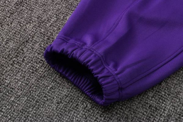 Manga sudadera chandal lakers morado con capucha