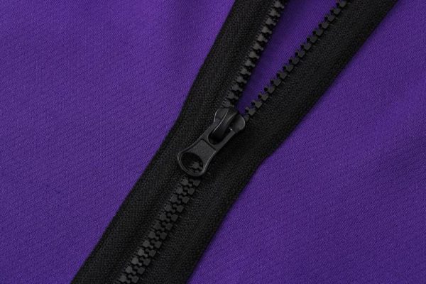Manija de cierre chandal lakers morado con capucha