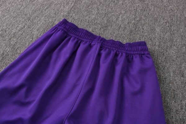 Pantalon chandal lakers morado con capucha