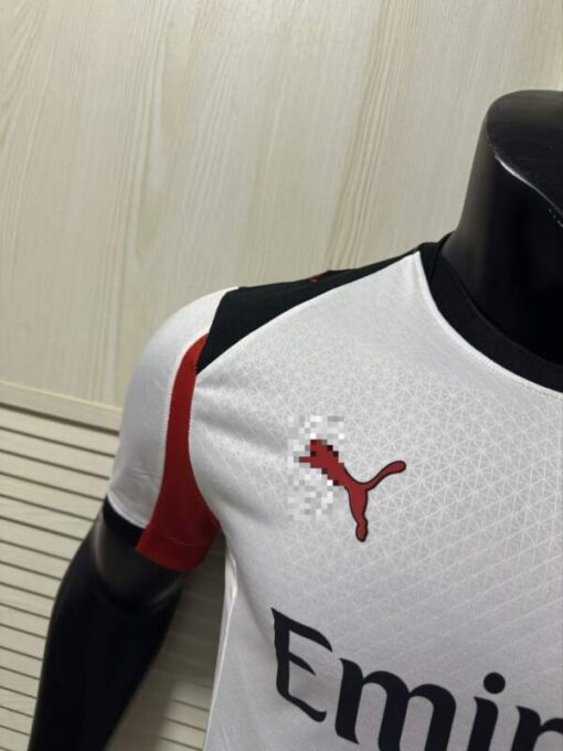 Camiseta AC Milán Segunda Equipación Version jugador 2025-2026 escudo