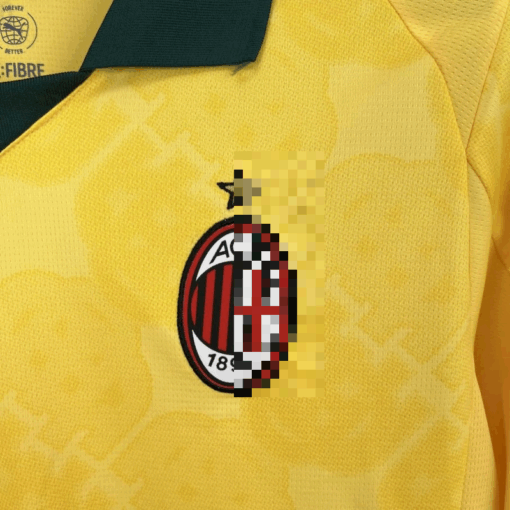 Ac Milan Tercera Equipación version aficionado 2025-2026-escudo