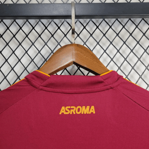 As Roma primera equipacion 2025-2026 - cuello