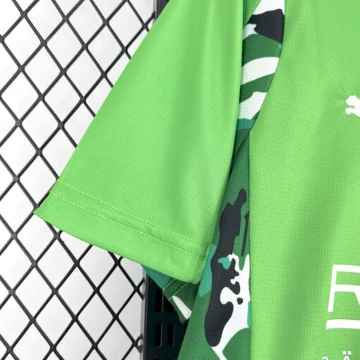 Camiseta Borussia Mönchengladbach Segunda Equipación 2025-2026 -hombro.