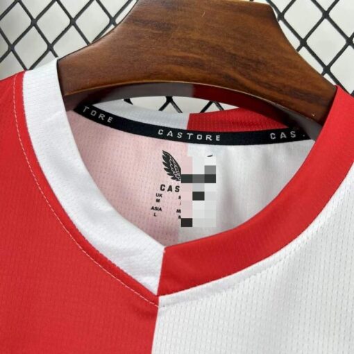 Camiseta Feyenoord Rotterdam Primera Equipación 2025-2026-cuello.
