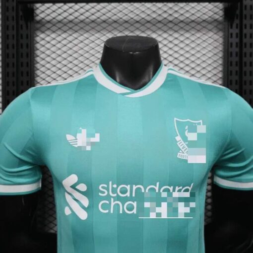 Camiseta Liverpool Tercera Equipación Versión Jugador 2025-2026-pecho