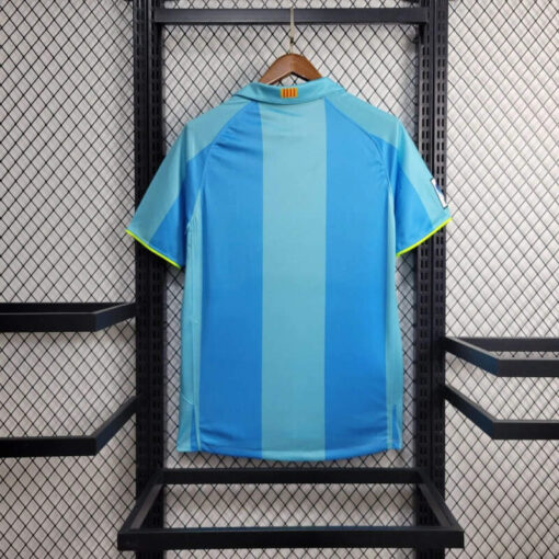 Camiseta Retro Barcelona 2007-2008 segunda equipacion dorsal