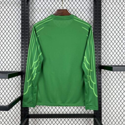Camiseta de Portero Verde Manga larga Paris Saint-Germain 2025-2026-dorsal.