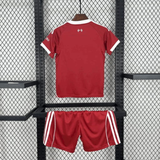 Conjunto Niño Liverpool Primera Equipación 2025-2026-dorsal