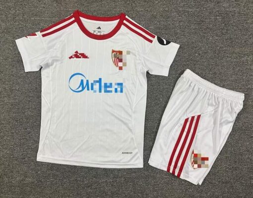 Conjunto Niño Sevilla Primera Equipacion 2025–2026