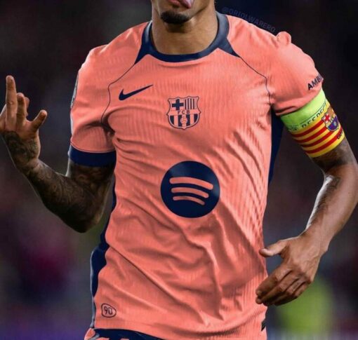 tercera equipacion del barceloan 2026 version jugador