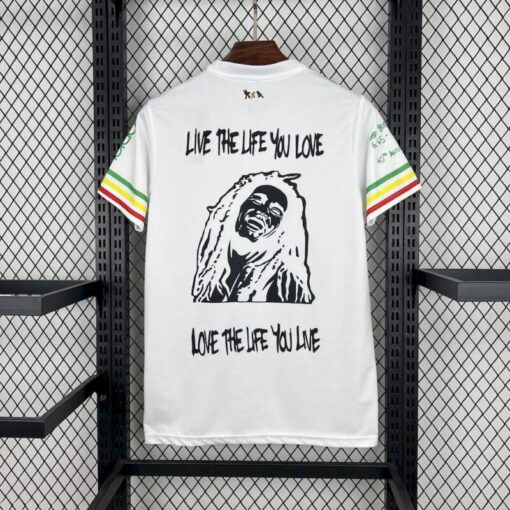Camiseta Ajax 2025-2026 Edición Especial Bob Marley 40 Aniversario-DORSAL