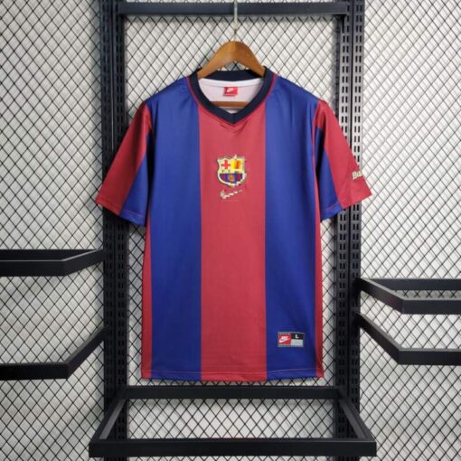 Camiseta Retro Barcelona 1998-1999 primera equipacion