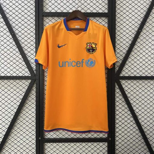 Camiseta Retro Barcelona 2006-2007 segunda equipacion