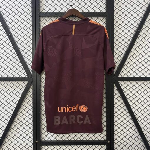 Camiseta Retro Barcelona 2017-2018 tercera equipacion dorsal