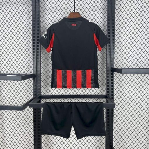 Conjunto Niño AC Milan Primera Equipación 2025-2026-dorsal